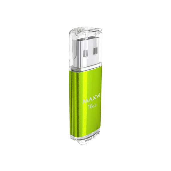 USB флеш-накопитель Maxvi MP 16GB 2.0 green USB флеш-накопитель Maxvi MP 16GB 2.0 green