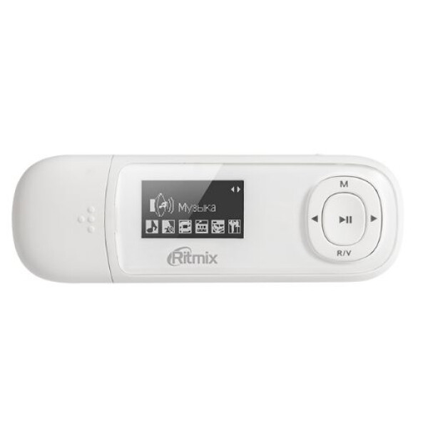 

MP3-плееры RITMIX, MP3 плеер RITMIX RF-3450 8GB (белый)