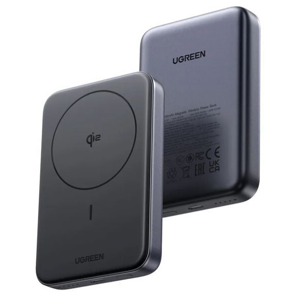 Внешний аккумулятор Ugreen PB761-45763 10000mAh (серый)