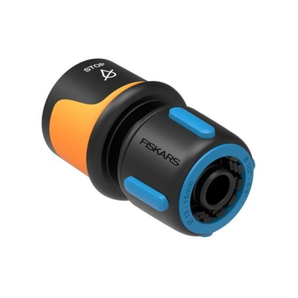 Коннектор Fiskars с автостопом 13-15 мм 1/2-5/8" 1027079