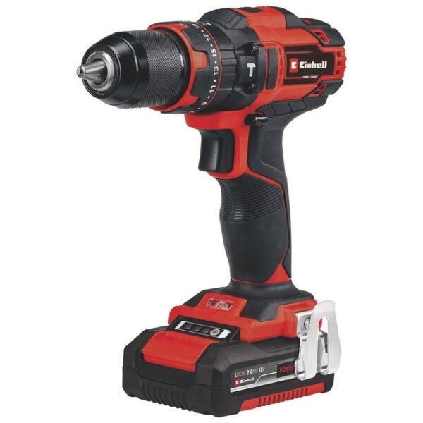 

Шуруповерты, гайковерты Einhell, Дрель-шуруповерт Einhell TE-CD 18/40 Li-i (4513992) с 2-мя АКБ