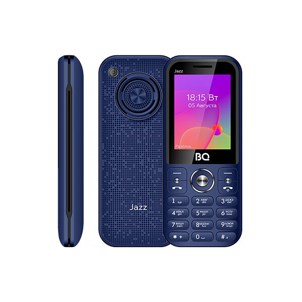 

Сотовые телефоны BQ-MOBILE, Кнопочный телефон BQ-Mobile BQ-2457 Jazz (синий)