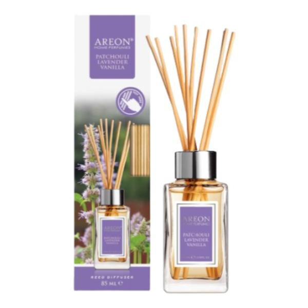Аромадиффузор Areon Sticks Patchouli-Lavender Vanilla ARE-RS5 (85 мл)
