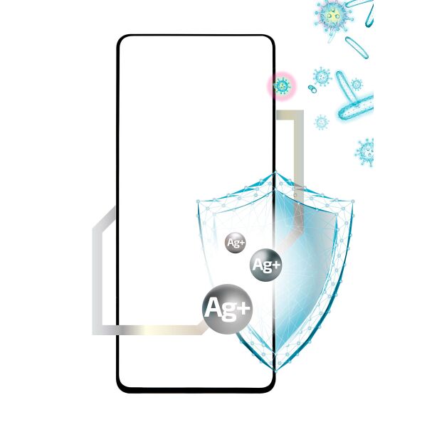 

Защитные пленки VOLARE ROSSO, Защитное стекло VOLARE ROSSO Fullscreen full glue antibacterial для Samsung Galaxy Note 10 Lite Черный (14266)