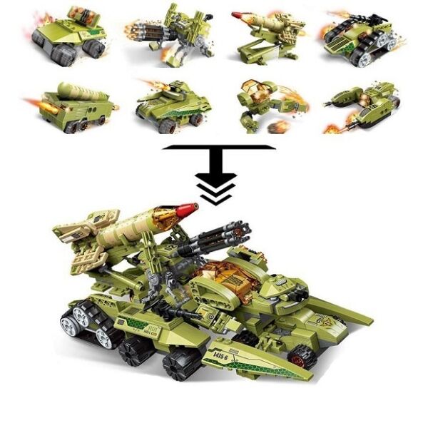 

Игры, игрушки 1 TOY, Конструктор 1TOY Blockformers Трансфорвард (Аннигилятор)