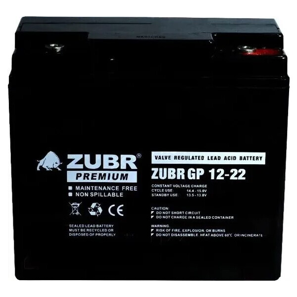 Аккумулятор для ИБП Zubr GP 12-22