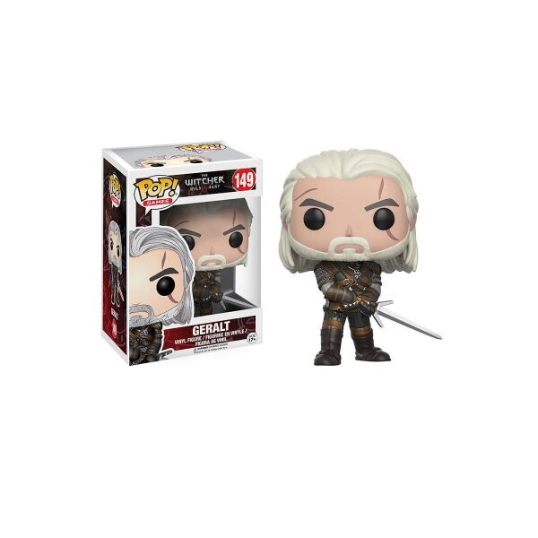 

Игры, игрушки FUNKO, Фигурка Funko POP! Games Witcher 3 Geralt (12134)