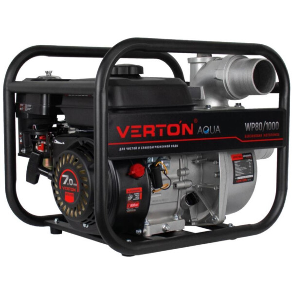 Мотопомпа Verton WP 80/1000 01.17548.17553 Мотопомпа Verton WP 80/1000 01.17548.17553