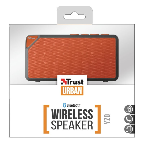 Акустика TRUST Yzo Wireless Orange Акустика TRUST Yzo Wireless Orange
