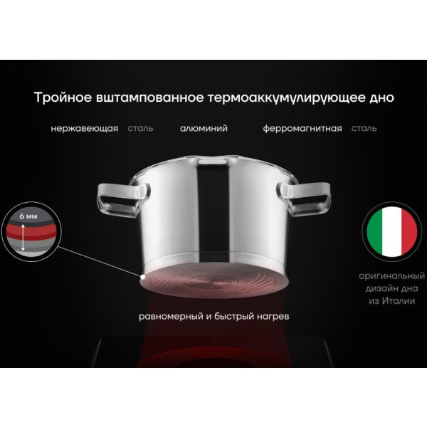 Набор посуды POLARIS Loretto-06S Набор посуды POLARIS Loretto-06S