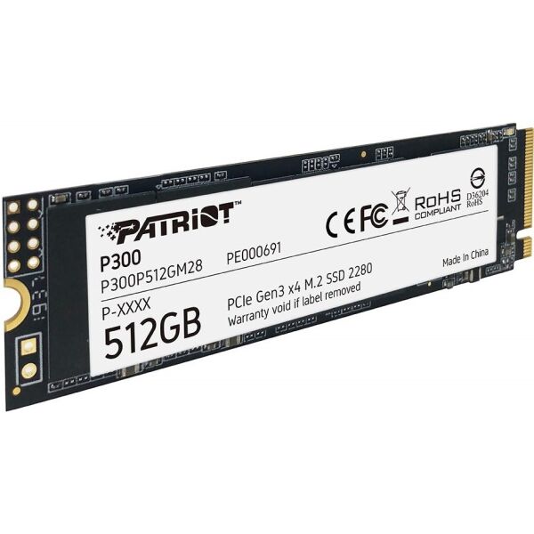 SSD Patriot P300 512GB P300P512GM28 SSD Patriot P300 512GB P300P512GM28