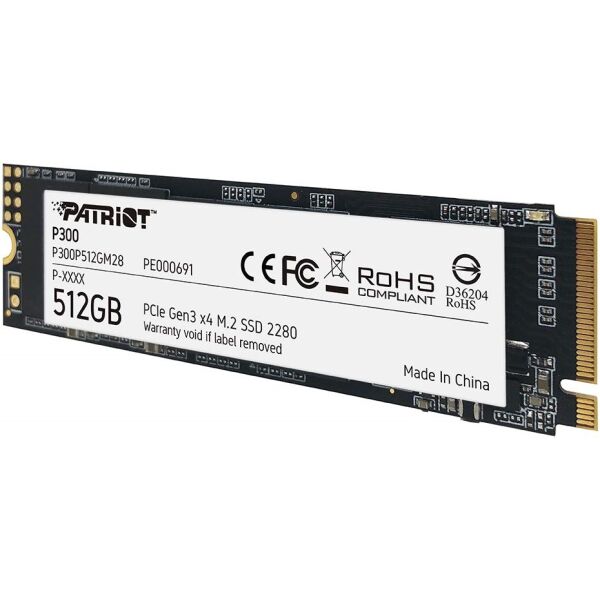 SSD Patriot P300 512GB P300P512GM28 SSD Patriot P300 512GB P300P512GM28