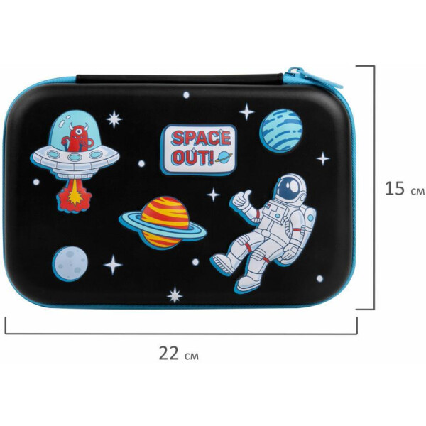 Пенал BRAUBERG KIDS 271556 (1 отделение, 1 откидная планка, 22х15х4см)