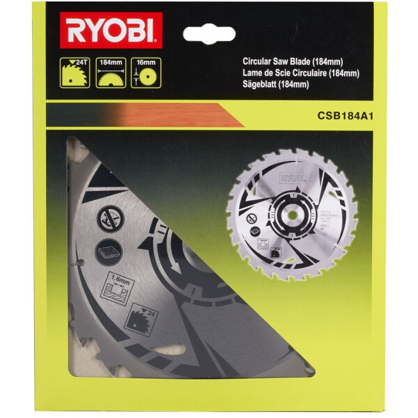 Диск пильный RYOBI CSB184A1 (5132003615) Диск пильный RYOBI CSB184A1 (5132003615)
