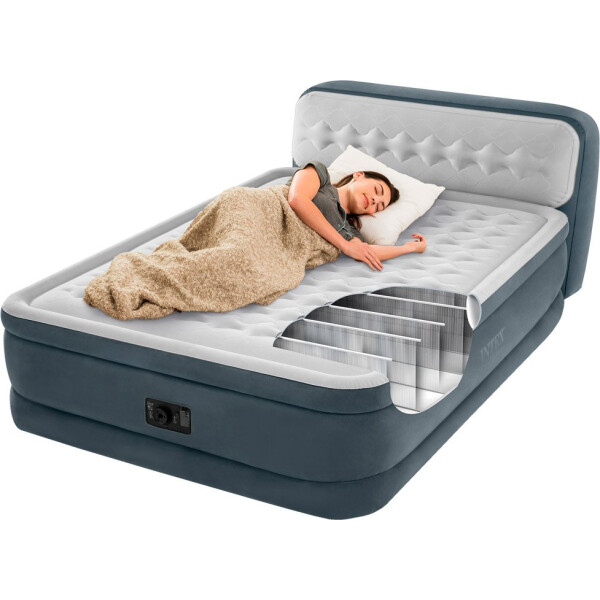 Надувная кровать Intex Headboard Airbed 64448 Надувная кровать Intex Headboard Airbed 64448