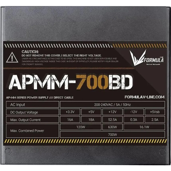 Блок питания Formula APMM-700BD Блок питания Formula APMM-700BD
