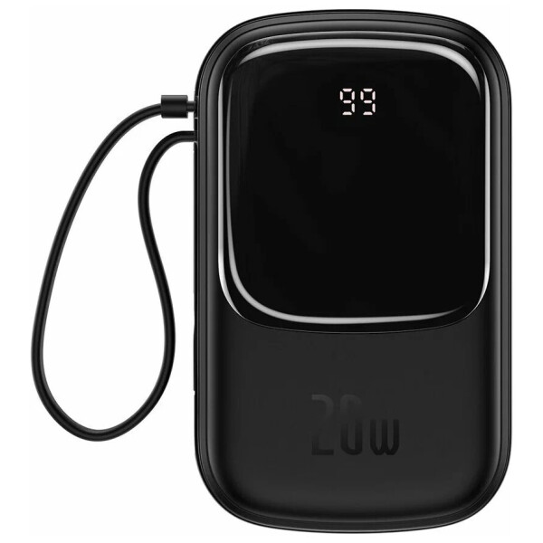 

Портативные аккумуляторы BASEUS, Внешний аккумулятор Baseus Qpow Digital Display PPQD-H01 20000mAh (черный)