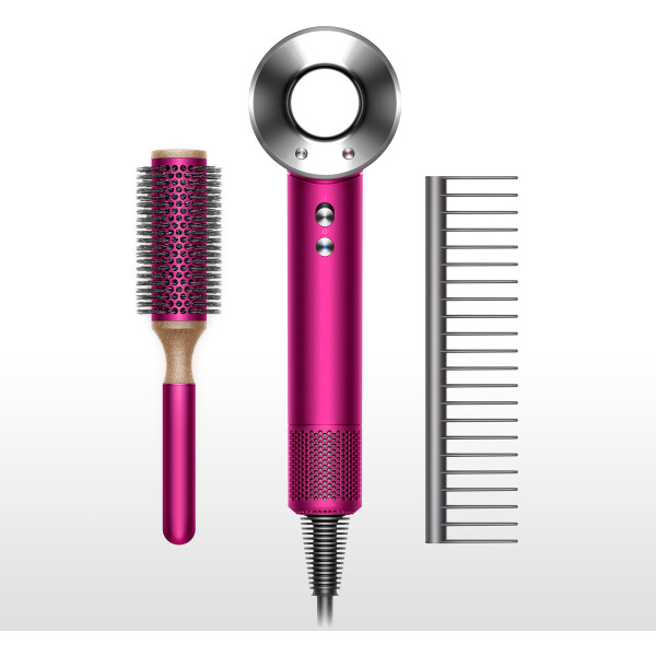

Фены DYSON, Фен с набором расчесок Dyson HD03 Supersonic (фуксия)