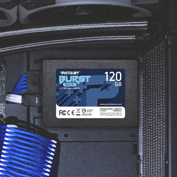 SSD Patriot Burst Elite 120GB PBE120GS25SSDR SSD Patriot Burst Elite 120GB PBE120GS25SSDR