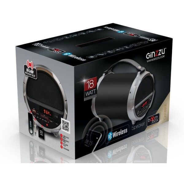 Колонки Bluetooth GINZZU GM-886B Колонки Bluetooth GINZZU GM-886B