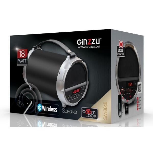 Колонки Bluetooth GINZZU GM-886B Колонки Bluetooth GINZZU GM-886B