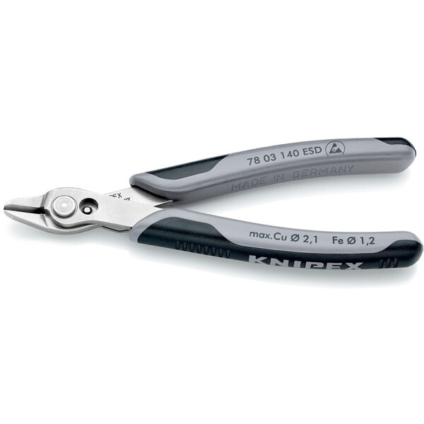 Бокорезы прецизионные KNIPEX 7803140ESD