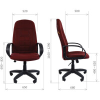 Кресло офисное Chairman 727 (черый) Кресло офисное Chairman 727 (черый)