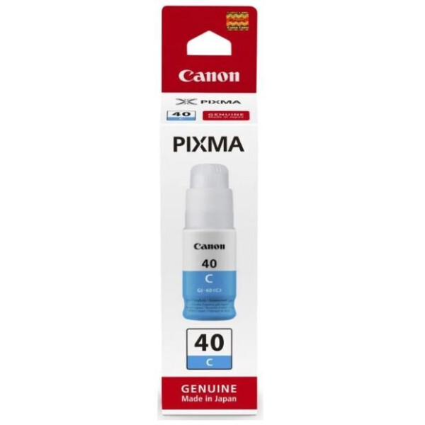

Расходные материалы для принтеров CANON, Чернила Canon GI-40C 3400C001 для Canon PIXMA G5040, PIXMA G6040, PIXMA G2040