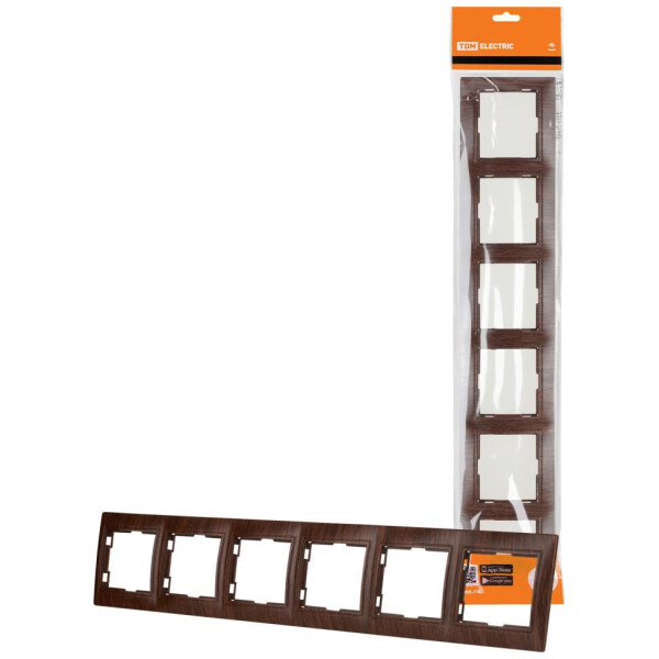 Рамка TDM Electric Таймыр ЭКО SQ1814-0334 (бук)