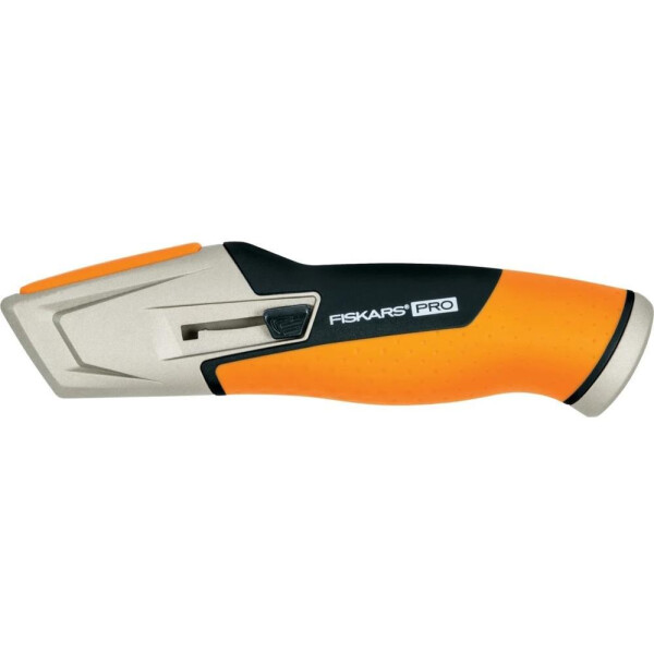 Строительный нож с выдвижным сменным лезвием Fiskars CarbonMax 1027223