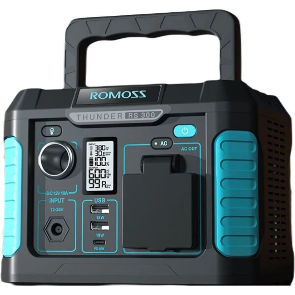 Портативная зарядная станция Romoss RS500 (черный) Портативная зарядная станция Romoss RS500 (черный)