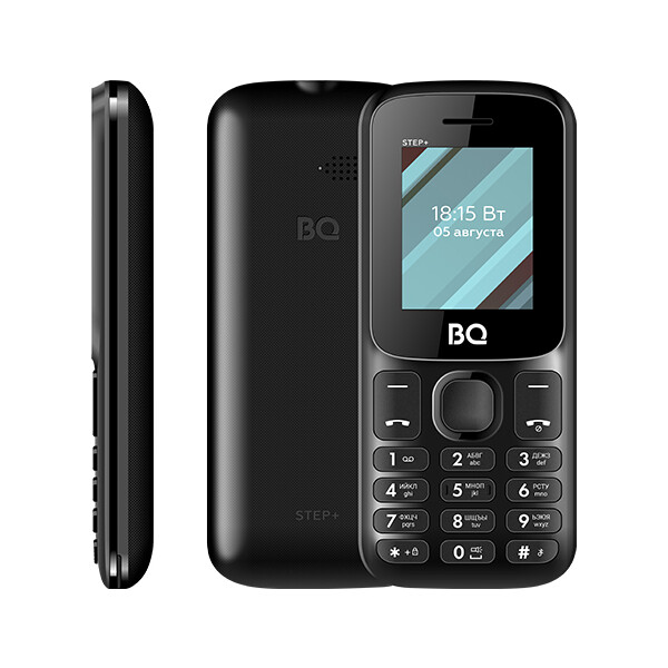

Сотовые телефоны BQ-MOBILE, Мобильный телефон BQ-Mobile BQ-1848 Step+ (черный)