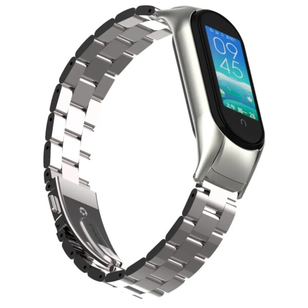 Ремешок Bingo Stainless для Xiaomi Mi Band 2 Серебристый Ремешок Bingo Stainless для Xiaomi Mi Band 2 Серебристый