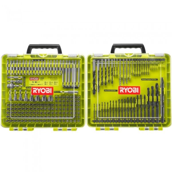 

Оснастка для инструмента Ryobi, Набор бит и сверл Ryobi RAKDD200 (5132004668) 200 предметов