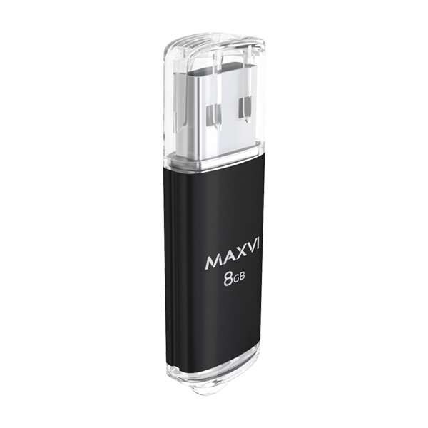 USB флеш-накопитель Maxvi MP 8GB 2.0 black USB флеш-накопитель Maxvi MP 8GB 2.0 black