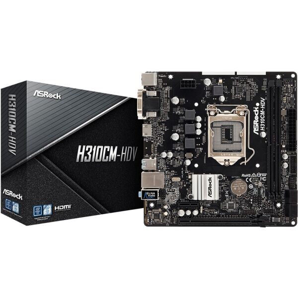 

Материнские платы ASRock, Материнская плата ASRock H310CM-HDV