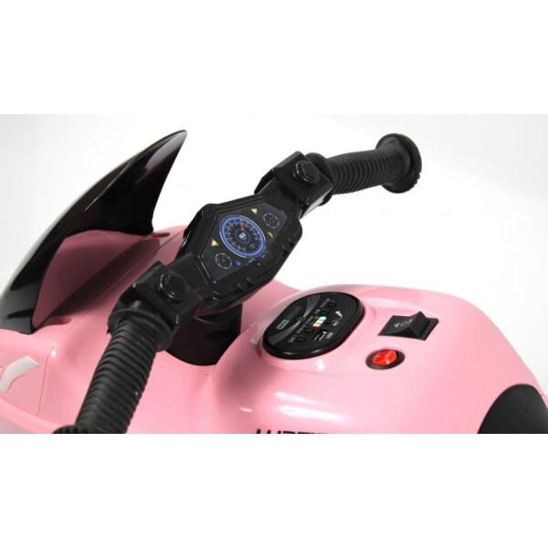 Детский электромотоцикл RiverToys G004GG (Розовый)