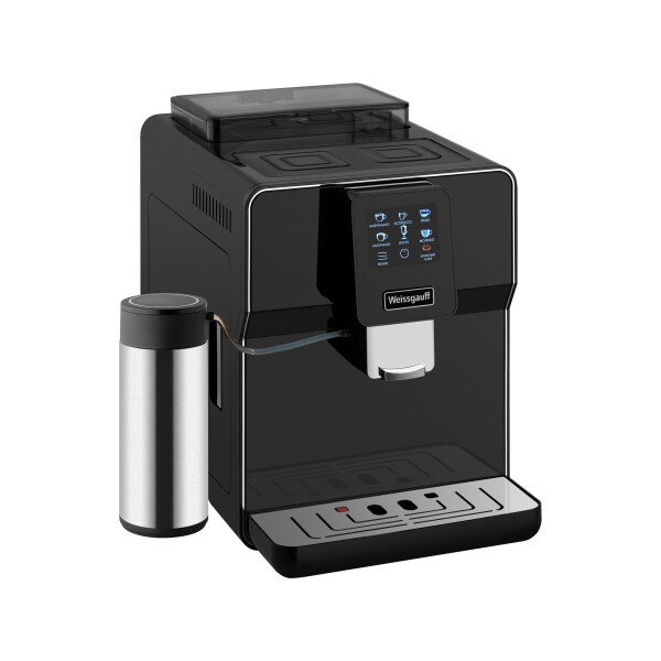 Кофемашина WEISSGAUFF WCM-330 TFT Touch Cappuccino Nero