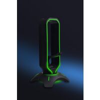 Подставка для наушников с USB-концентратором Evolution HS01HR Подставка для наушников с USB-концентратором Evolution HS01HR
