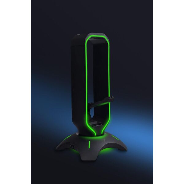 Подставка для наушников с USB-концентратором Evolution HS01HR Подставка для наушников с USB-концентратором Evolution HS01HR