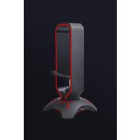 Подставка для наушников с USB-концентратором Evolution HS01HR Подставка для наушников с USB-концентратором Evolution HS01HR