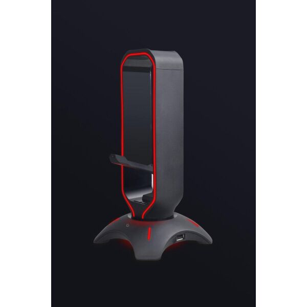 Подставка для наушников с USB-концентратором Evolution HS01HR Подставка для наушников с USB-концентратором Evolution HS01HR