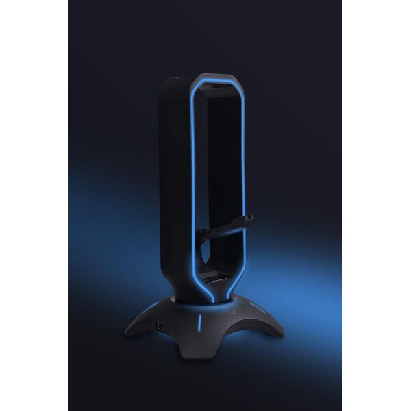 Подставка для наушников с USB-концентратором Evolution HS01HR Подставка для наушников с USB-концентратором Evolution HS01HR