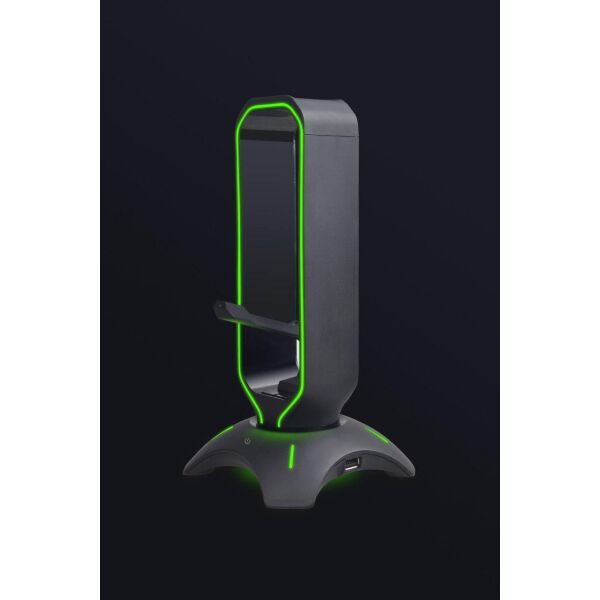 Подставка для наушников с USB-концентратором Evolution HS01HR Подставка для наушников с USB-концентратором Evolution HS01HR