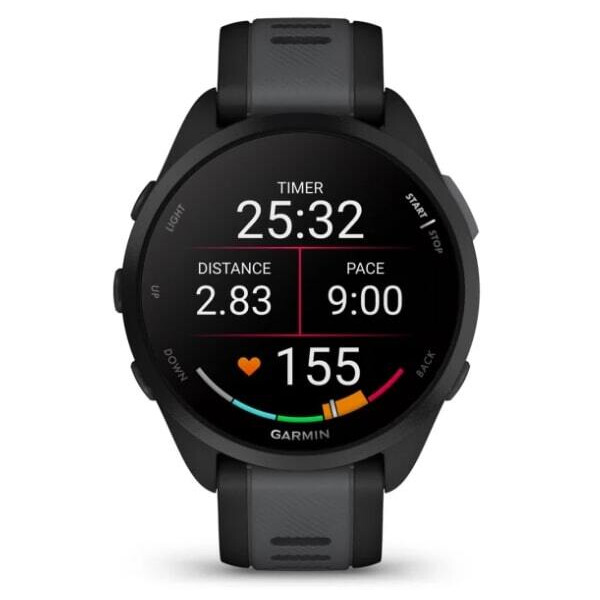 Умные часы Garmin Forerunner 165 Music (черный/сланцево-серый) Умные часы Garmin Forerunner 165 Music (черный/сланцево-серый)