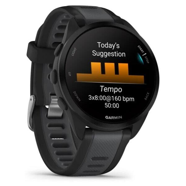 Умные часы Garmin Forerunner 165 Music (черный/сланцево-серый) Умные часы Garmin Forerunner 165 Music (черный/сланцево-серый)