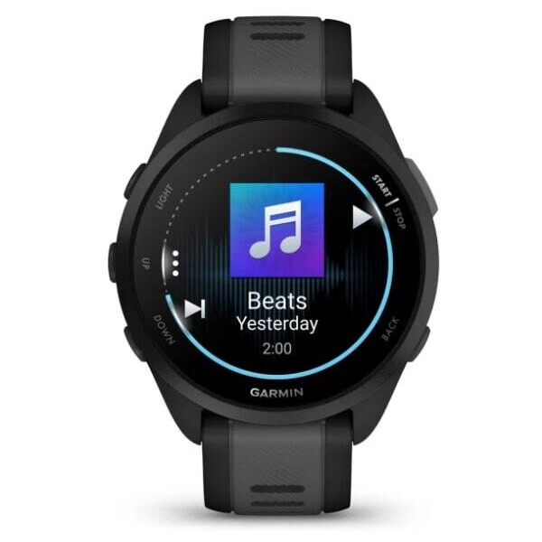 Умные часы Garmin Forerunner 165 Music (черный/сланцево-серый) Умные часы Garmin Forerunner 165 Music (черный/сланцево-серый)