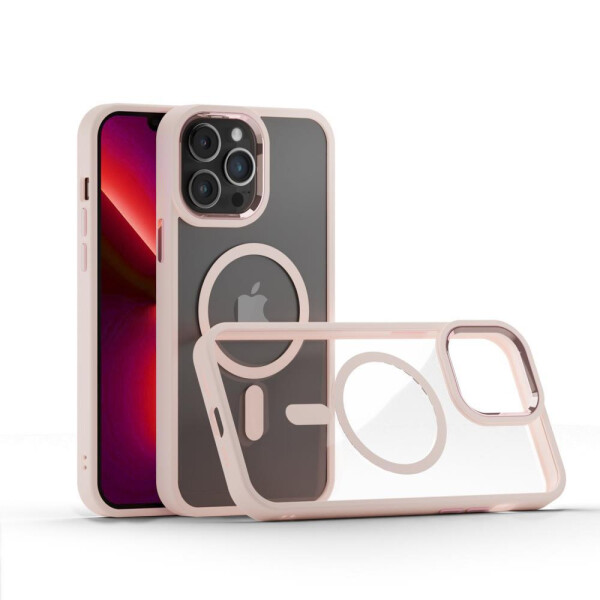 

Чехлы для мобильных телефонов CASE, Задняя накладка CASE Acrylic MagSafe Apple iPhone 12 Pro Max розовый