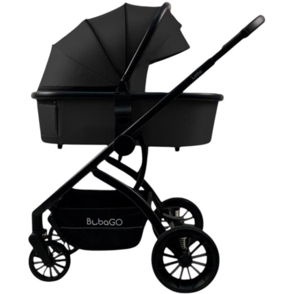 Детская универсальная коляска Bubago Lotta 3 в 1 BG 150-1 (черный)