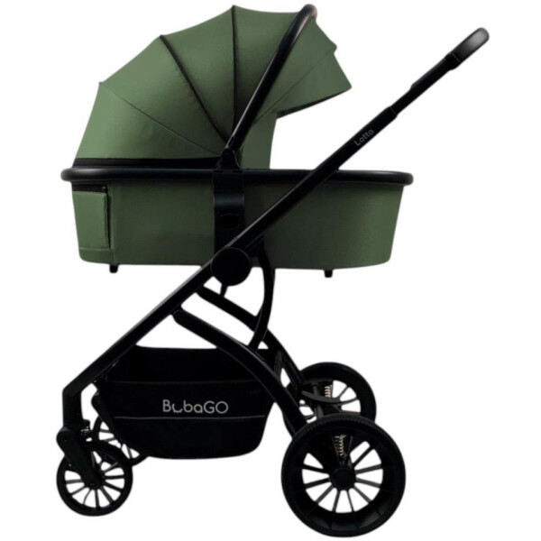 Детская универсальная коляска Bubago Lotta 3 в 1 BG 150-4 (зеленый)